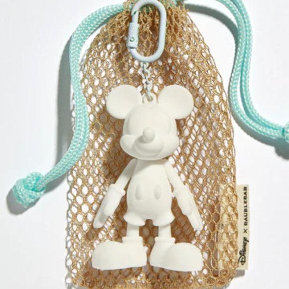 BaubleBar White Mickey Keychain - Picture 2 of 3